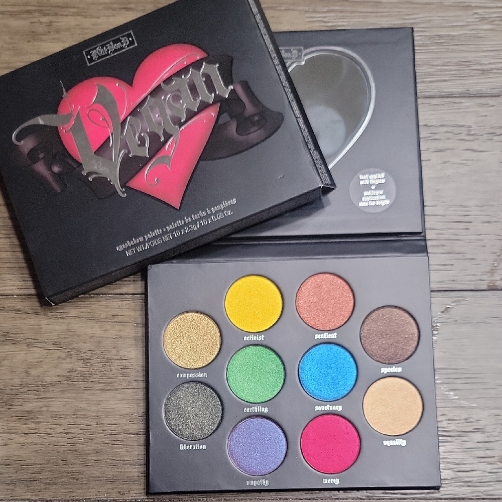 Kat Von D Vegan Eyeshadow Palette Limited Edition